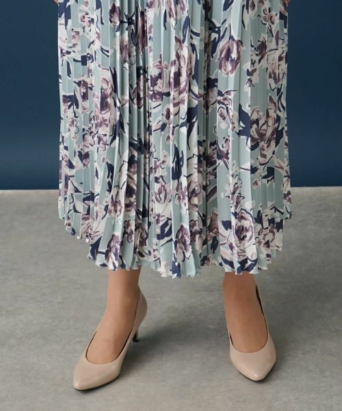 Leilian PLUS HOUSE / レリアンプラスハウス ロング・マキシ丈スカート | アコーディオンプリーツスカート | 詳細8