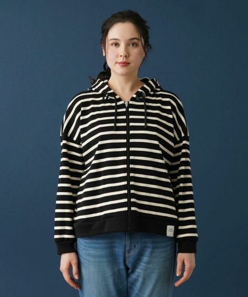 Leilian PLUS HOUSE / レリアンプラスハウス カーディガン・ボレロ | ジップアップパーカー【MUSE BY ROCHAS Premiere】 | 詳細4