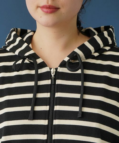 Leilian PLUS HOUSE / レリアンプラスハウス カーディガン・ボレロ | ジップアップパーカー【MUSE BY ROCHAS Premiere】 | 詳細7