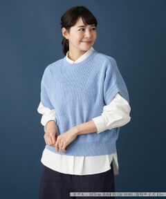 Leilian PLUS HOUSE / レリアンプラスハウス テーラードジャケット | ベスト【MUSE BY ROCHAS Premiere】