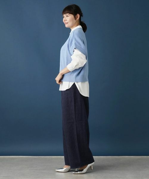 Leilian PLUS HOUSE / レリアンプラスハウス テーラードジャケット | ベスト【MUSE BY ROCHAS Premiere】 | 詳細2