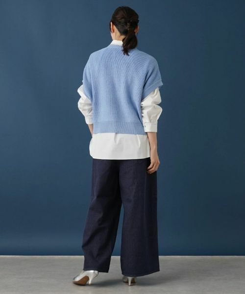 Leilian PLUS HOUSE / レリアンプラスハウス テーラードジャケット | ベスト【MUSE BY ROCHAS Premiere】 | 詳細3