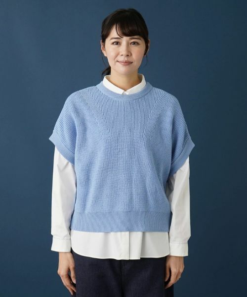 Leilian PLUS HOUSE / レリアンプラスハウス テーラードジャケット | ベスト【MUSE BY ROCHAS Premiere】 | 詳細4