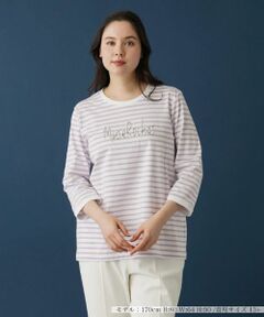 Leilian PLUS HOUSE / レリアンプラスハウス カットソー | 七分袖カットソー【MUSE BY ROCHAS Premiere】