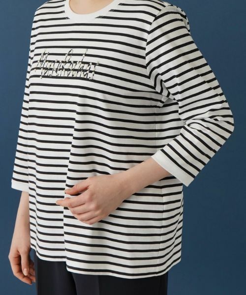 Leilian PLUS HOUSE / レリアンプラスハウス カットソー | 七分袖カットソー【MUSE BY ROCHAS Premiere】 | 詳細13