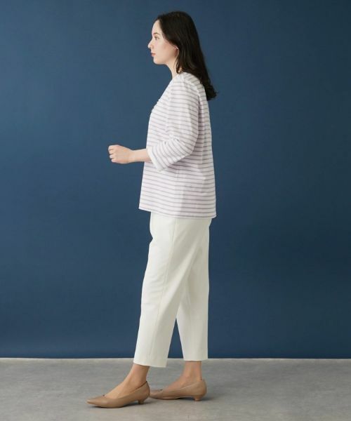 Leilian PLUS HOUSE / レリアンプラスハウス カットソー | 七分袖カットソー【MUSE BY ROCHAS Premiere】 | 詳細2