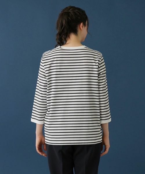 Leilian PLUS HOUSE / レリアンプラスハウス カットソー | 七分袖カットソー【MUSE BY ROCHAS Premiere】 | 詳細9