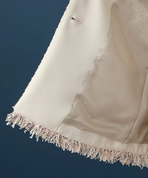 Leilian PLUS HOUSE / レリアンプラスハウス テーラードジャケット | ノーカラーツイードベスト | 詳細10