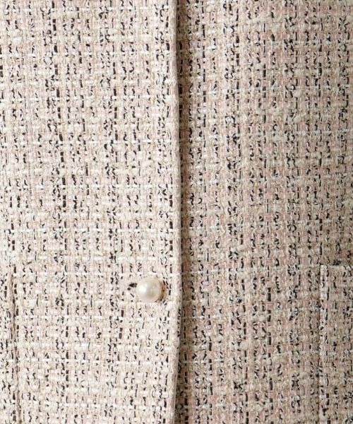 Leilian PLUS HOUSE / レリアンプラスハウス テーラードジャケット | ノーカラーツイードベスト | 詳細11