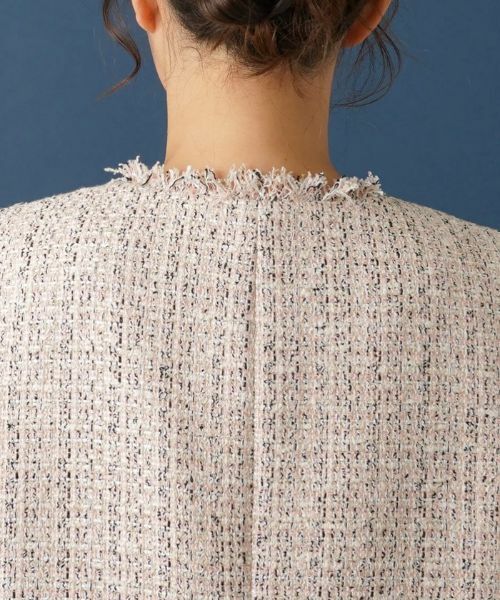 Leilian PLUS HOUSE / レリアンプラスハウス テーラードジャケット | ノーカラーツイードベスト | 詳細8