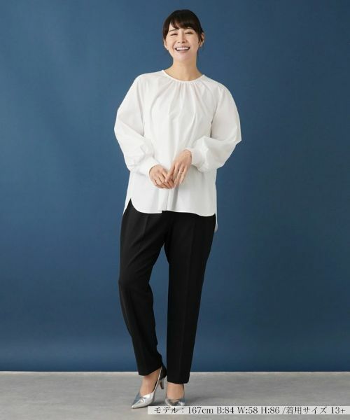 Leilian PLUS HOUSE / レリアンプラスハウス シャツ・ブラウス | プルオーバーブラウス | 詳細1