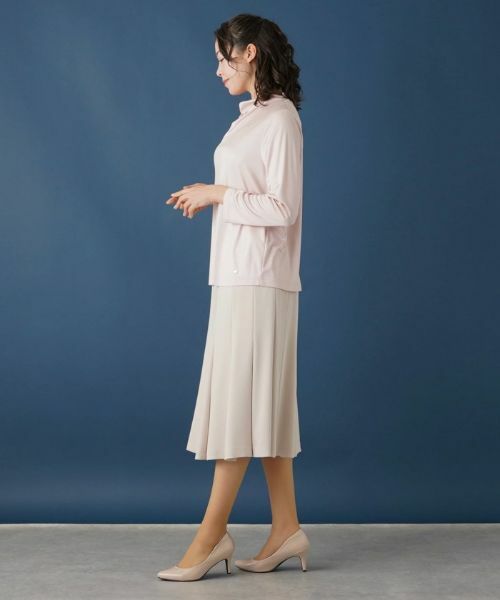 Leilian PLUS HOUSE / レリアンプラスハウス カットソー | ドレープモックネックカットソー | 詳細14