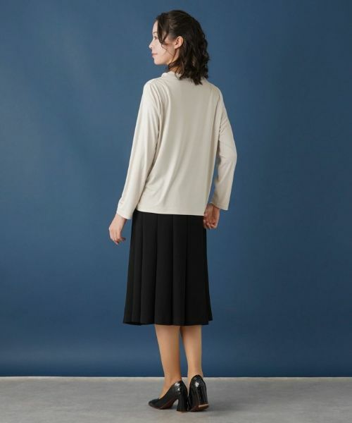 Leilian PLUS HOUSE / レリアンプラスハウス カットソー | ドレープモックネックカットソー | 詳細18