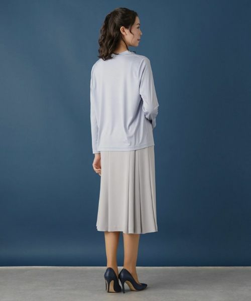 Leilian PLUS HOUSE / レリアンプラスハウス カットソー | ドレープモックネックカットソー | 詳細3