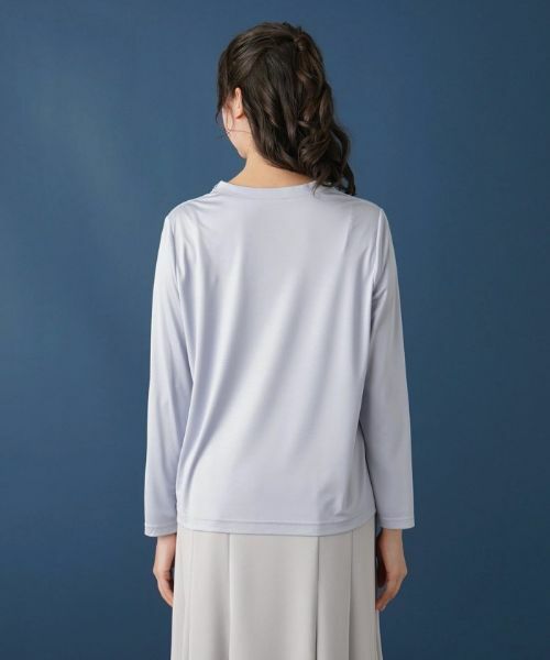 Leilian PLUS HOUSE / レリアンプラスハウス カットソー | ドレープモックネックカットソー | 詳細6