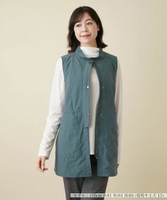 Leilian PLUS HOUSE / レリアンプラスハウス テーラードジャケット | スタンドカラーベスト【プラス企画】