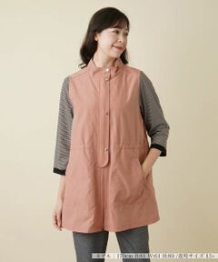 Leilian PLUS HOUSE / レリアンプラスハウス テーラードジャケット | スタンドカラーベスト【プラス企画】