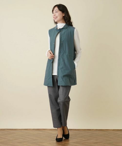 Leilian PLUS HOUSE / レリアンプラスハウス テーラードジャケット | スタンドカラーベスト【プラス企画】 | 詳細15