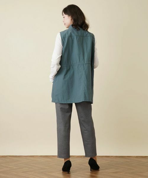 Leilian PLUS HOUSE / レリアンプラスハウス テーラードジャケット | スタンドカラーベスト【プラス企画】 | 詳細17