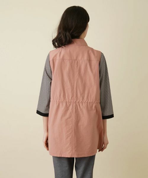 Leilian PLUS HOUSE / レリアンプラスハウス テーラードジャケット | スタンドカラーベスト【プラス企画】 | 詳細6