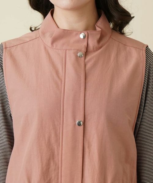 Leilian PLUS HOUSE / レリアンプラスハウス テーラードジャケット | スタンドカラーベスト【プラス企画】 | 詳細7