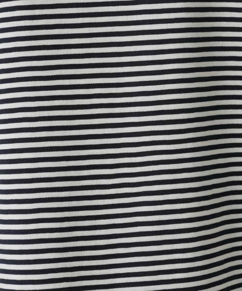 Leilian PLUS HOUSE / レリアンプラスハウス Tシャツ | ボーダーＴシャツ【プラス企画】 | 詳細12