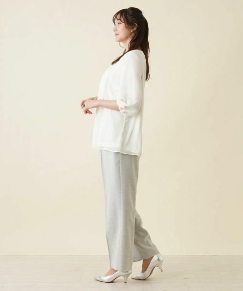 Leilian PLUS HOUSE / レリアンプラスハウス シャツ・ブラウス | オーバーブラウス【プラス企画】 | 詳細2