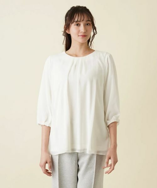 Leilian PLUS HOUSE / レリアンプラスハウス シャツ・ブラウス | オーバーブラウス【プラス企画】 | 詳細4