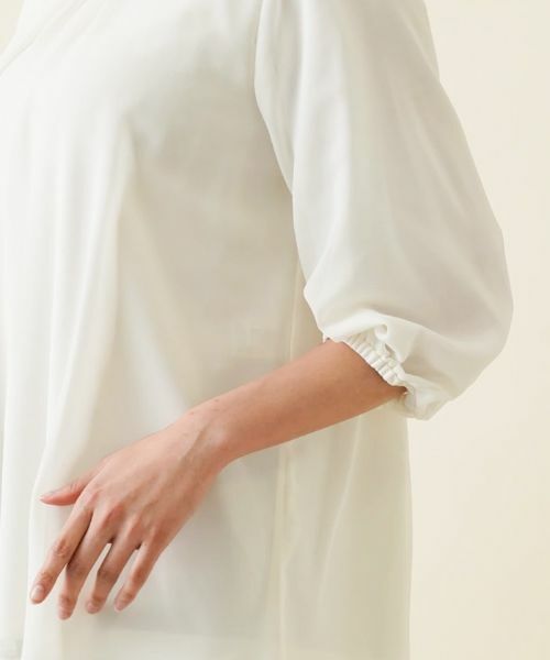 Leilian PLUS HOUSE / レリアンプラスハウス シャツ・ブラウス | オーバーブラウス【プラス企画】 | 詳細9