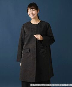 Leilian PLUS HOUSE / レリアンプラスハウス その他アウター | ノーカラーコート【プラス企画】