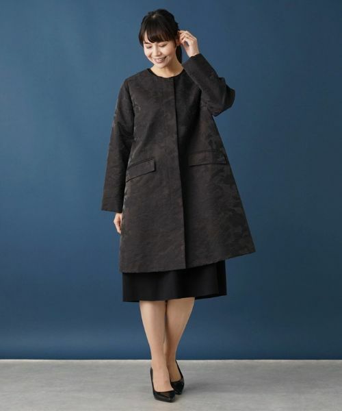 Leilian PLUS HOUSE / レリアンプラスハウス その他アウター | ノーカラーコート【プラス企画】 | 詳細15