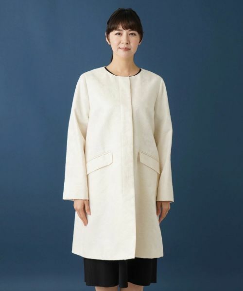 Leilian PLUS HOUSE / レリアンプラスハウス その他アウター | ノーカラーコート【プラス企画】 | 詳細4