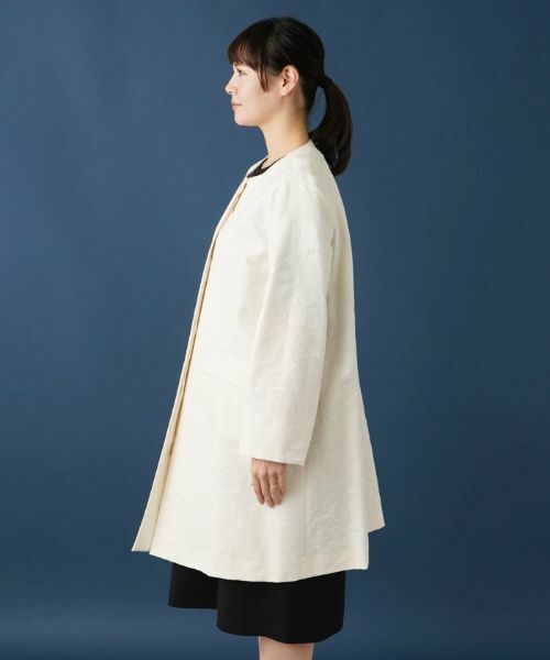 Leilian PLUS HOUSE / レリアンプラスハウス その他アウター | ノーカラーコート【プラス企画】 | 詳細5