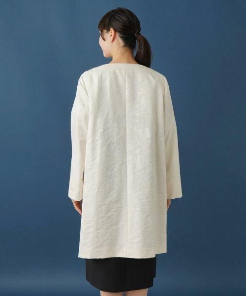 Leilian PLUS HOUSE / レリアンプラスハウス その他アウター | ノーカラーコート【プラス企画】 | 詳細6