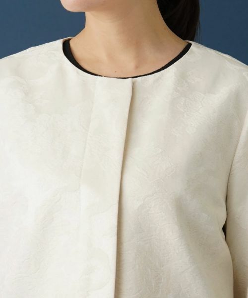 Leilian PLUS HOUSE / レリアンプラスハウス その他アウター | ノーカラーコート【プラス企画】 | 詳細7