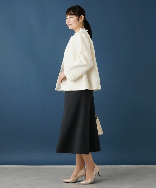Leilian PLUS HOUSE / レリアンプラスハウス テーラードジャケット | ノーカラージャケット【プラス企画】 | 詳細5