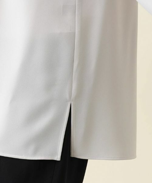 Leilian PLUS HOUSE / レリアンプラスハウス シャツ・ブラウス | バンドカラーブラウス【プラス企画】 | 詳細12