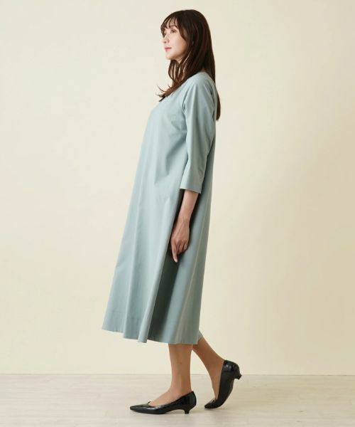 Leilian PLUS HOUSE / レリアンプラスハウス ドレス | ミモレ丈ワンピース【プラス企画】 | 詳細2