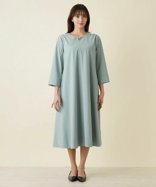 Leilian PLUS HOUSE / レリアンプラスハウス ドレス | ミモレ丈ワンピース【プラス企画】 | 詳細4