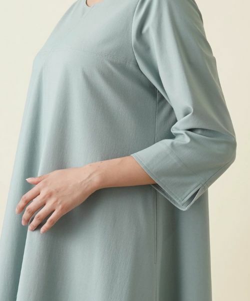Leilian PLUS HOUSE / レリアンプラスハウス ドレス | ミモレ丈ワンピース【プラス企画】 | 詳細9