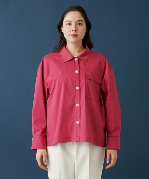 Leilian PLUS HOUSE / レリアンプラスハウス テーラードジャケット | ドロップショルダージャケット【プラス企画】 | 詳細12