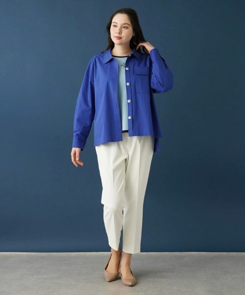 Leilian PLUS HOUSE / レリアンプラスハウス テーラードジャケット | ドロップショルダージャケット【プラス企画】 | 詳細4