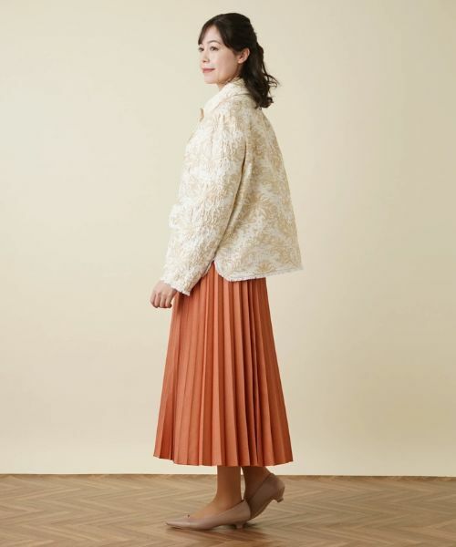 Leilian PLUS HOUSE / レリアンプラスハウス テーラードジャケット | ボタニカル刺繍ジャケット | 詳細2