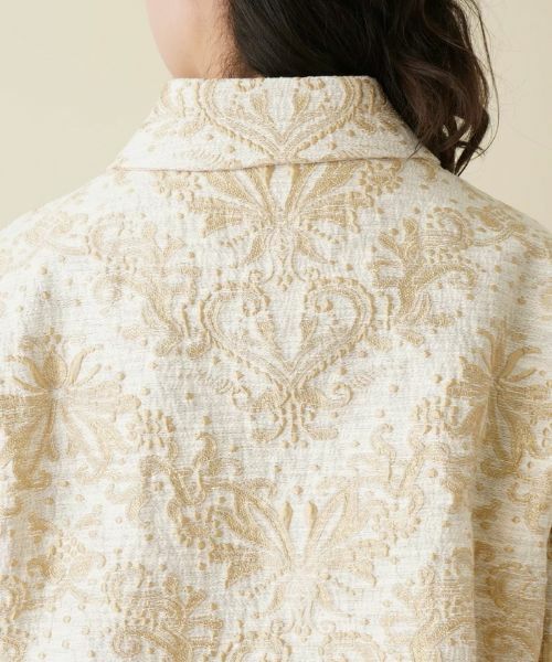Leilian PLUS HOUSE / レリアンプラスハウス テーラードジャケット | ボタニカル刺繍ジャケット | 詳細8