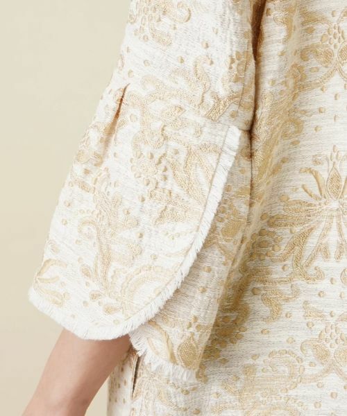 Leilian PLUS HOUSE / レリアンプラスハウス テーラードジャケット | ジャガード刺繍ジャケット | 詳細10