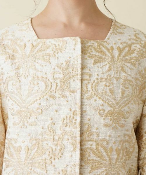 Leilian PLUS HOUSE / レリアンプラスハウス テーラードジャケット | ジャガード刺繍ジャケット | 詳細7