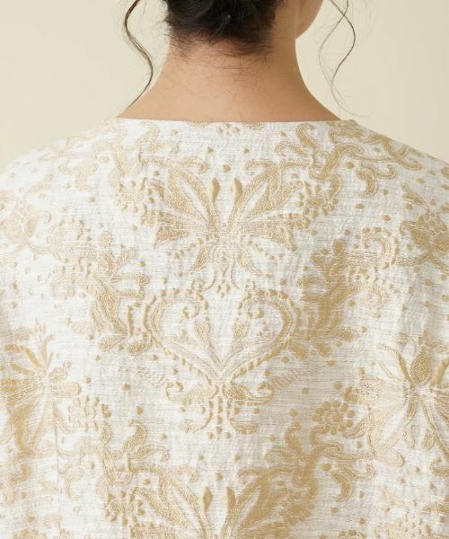 Leilian PLUS HOUSE / レリアンプラスハウス テーラードジャケット | ジャガード刺繍ジャケット | 詳細8