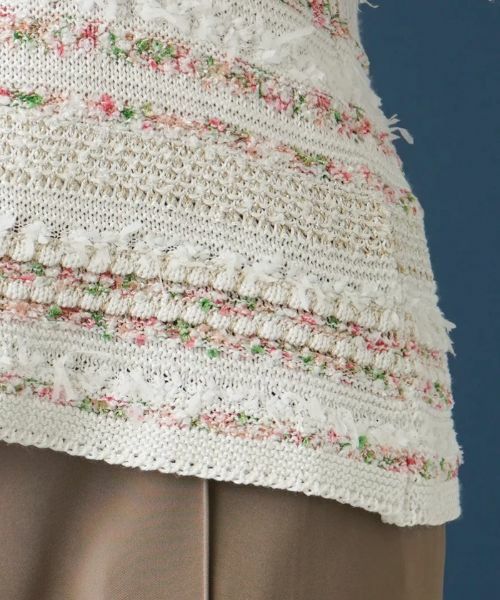 Leilian PLUS HOUSE / レリアンプラスハウス ニット・セーター | Vネックニットプルオーバー | 詳細10