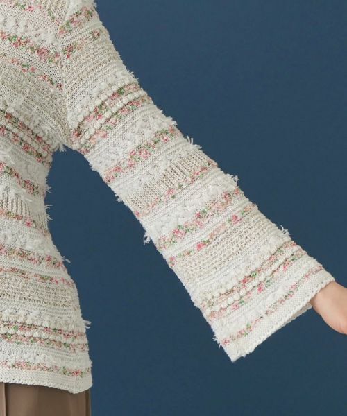 Leilian PLUS HOUSE / レリアンプラスハウス ニット・セーター | Vネックニットプルオーバー | 詳細11