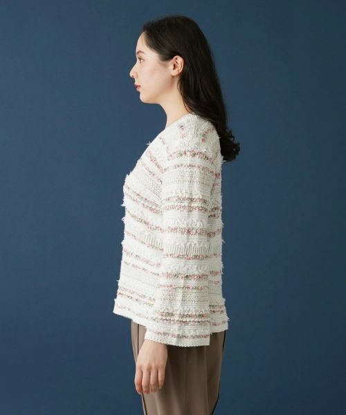 Leilian PLUS HOUSE / レリアンプラスハウス ニット・セーター | Vネックニットプルオーバー | 詳細5